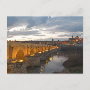 Carte Postale Coucher de soleil de Cordoue