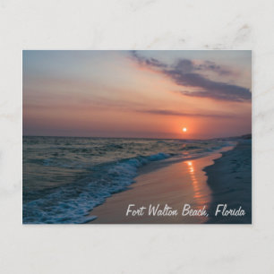 Carte Postale Coucher de soleil de Fort Walton Beach