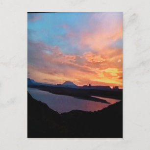 Carte Postale Coucher de soleil de Grand-Canyon