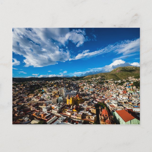 Carte Postale Coucher De Soleil De Guanajuato (Devant)