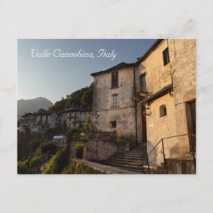 Carte Postale Coucher de soleil de Spoccia, Valle Cannobina, Ita