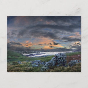 Carte Postale Coucher de soleil de Stoney Pass - Sentier du Colo