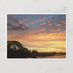 Carte Postale coucher de soleil de sydney