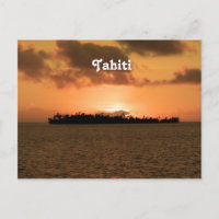 Coucher de soleil de Tahiti