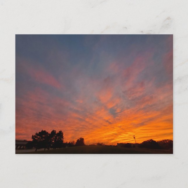 Carte Postale Coucher de soleil du Michigan (Devant)
