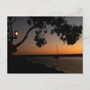 Carte Postale Coucher de soleil du port de Dana Point