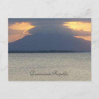 Carte Postale Coucher de soleil en République Dominicaine