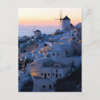 Coucher de soleil Oia Santorini Grèce