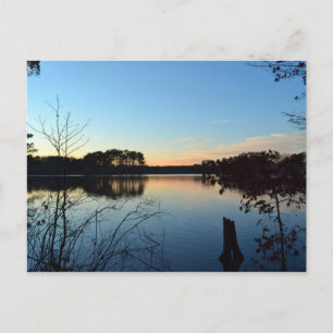 Carte Postale Coucher de soleil "Presque parti" par Shirley Tayl