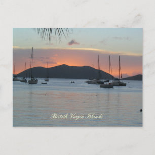 Carte Postale Coucher de soleil sur JVD (titre)