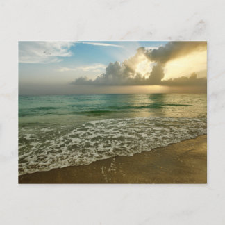 Carte Postale Coucher de soleil sur la plage Anna Maria