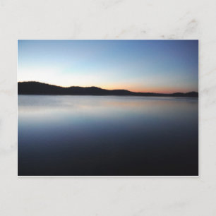 Carte Postale Coucher de soleil sur le lac Arrowhead