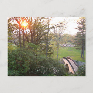 Carte Postale Coucher de soleil sur le Rainbow Bridge au Grove C