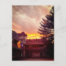 Coucher de soleil sur le Redstone Inn