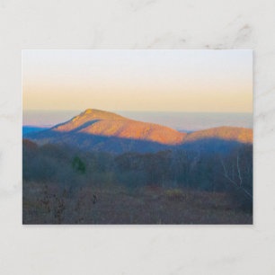 Carte Postale Coucher de soleil sur Old Rag Mountain, Shenandoah