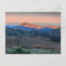 Coucher de soleil sur Old Rag, Virginie