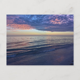 Carte Postale Coucher de soleil violet en Floride