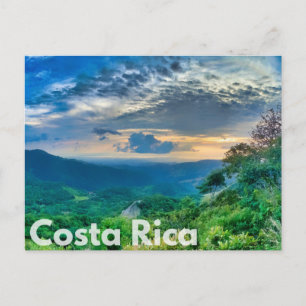 Carte postale Coucher du Costa Rica