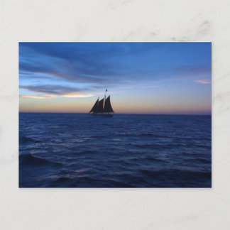 Carte Postale Coucher du soleil