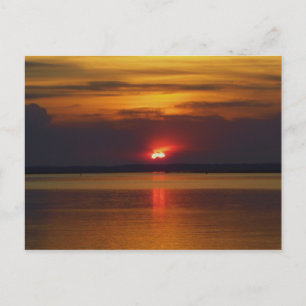 Carte Postale Coucher du soleil