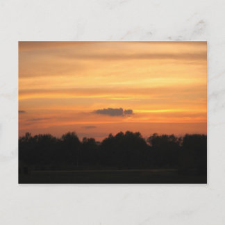 Carte Postale Coucher du soleil