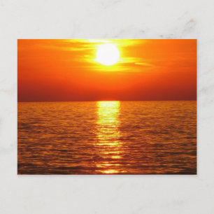Carte Postale Coucher du soleil