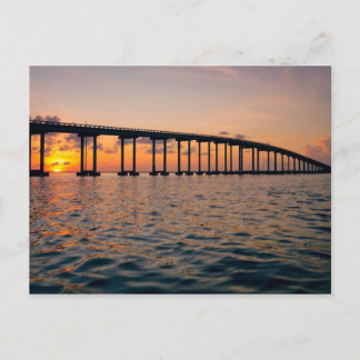 Carte Postale Coucher du soleil