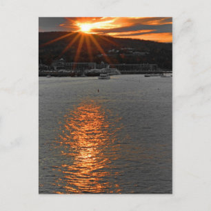 Carte Postale Coucher du soleil