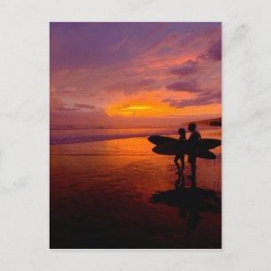 Carte Postale coucher du soleil