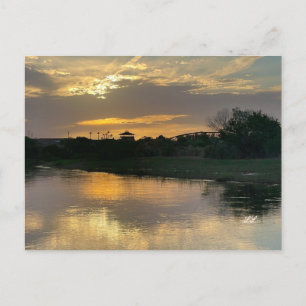 Carte Postale Coucher du soleil