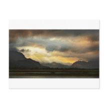 Coucher du soleil au-dessus de Snowdonia