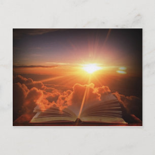 Carte Postale Coucher du soleil biblique