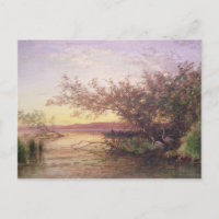 coucher du soleil, Camargue