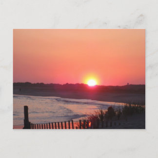 Carte Postale Coucher du soleil * Cape May, New Jersey