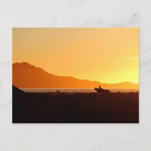 Carte Postale coucher du soleil, Chaiten, Chili