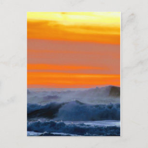 Carte Postale Coucher du soleil du Pacifique