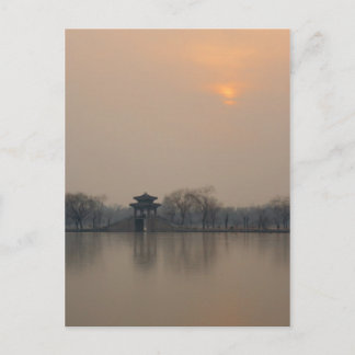 Carte Postale Coucher du soleil du Palais d'été