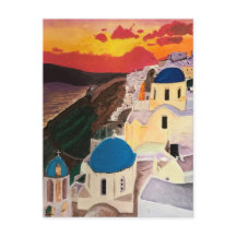 Coucher du soleil grec