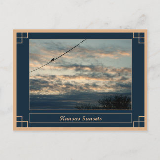 Carte Postale Couchers de soleil du Kansas