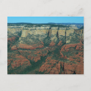 Carte Postale Couches de rochers rouges à Sedona Arizona