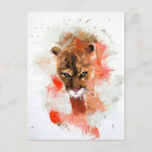 Carte Postale Cougar