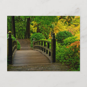 Carte Postale Couleur d'automne, Portland Jardin japonais