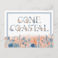 Couleur d'eau corail bleu côtier Nous avons déplac