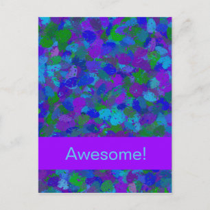 Carte Postale Couleur du paquetage