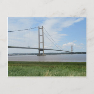 Carte postale couleur Humber Bridge 2018