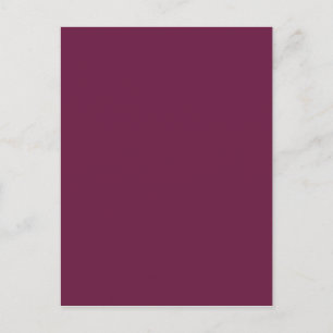 Carte Postale Couleur Modishère Masterful Maroon