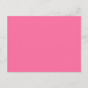Carte Postale couleur rose français