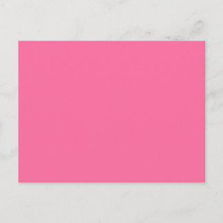 Carte Postale couleur rose français