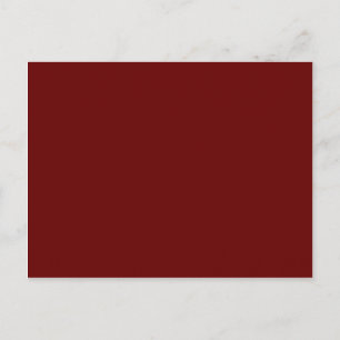 Carte Postale couleur rouge