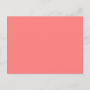 Carte Postale couleur rouge